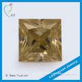 Factory price high quality square shape moissanite jewelry beads genstone